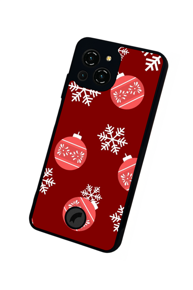 Reeder S23 Pro Max Uyumlu Yilbasi Christmas Tasarımlı Glossy Premium Kılıf