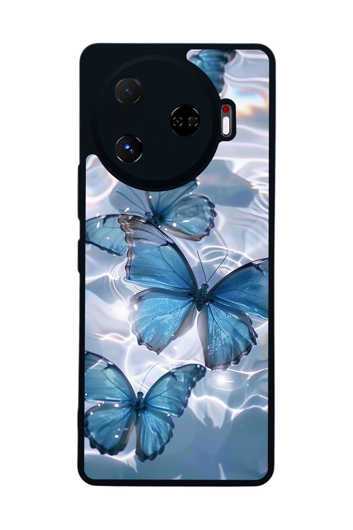 Tecno Camon 30 Pro Uyumlu Kelebek Tasarımlı Glossy Premium Kılıf