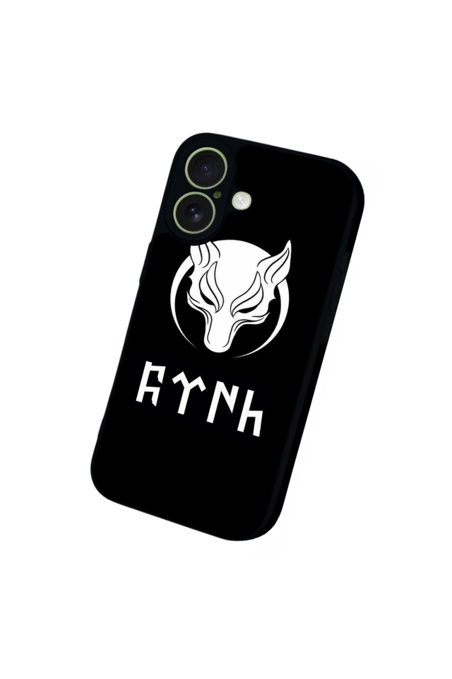 iPhone 17 Uyumlu Bozkurt Tasarımlı Glossy Premium Kılıf