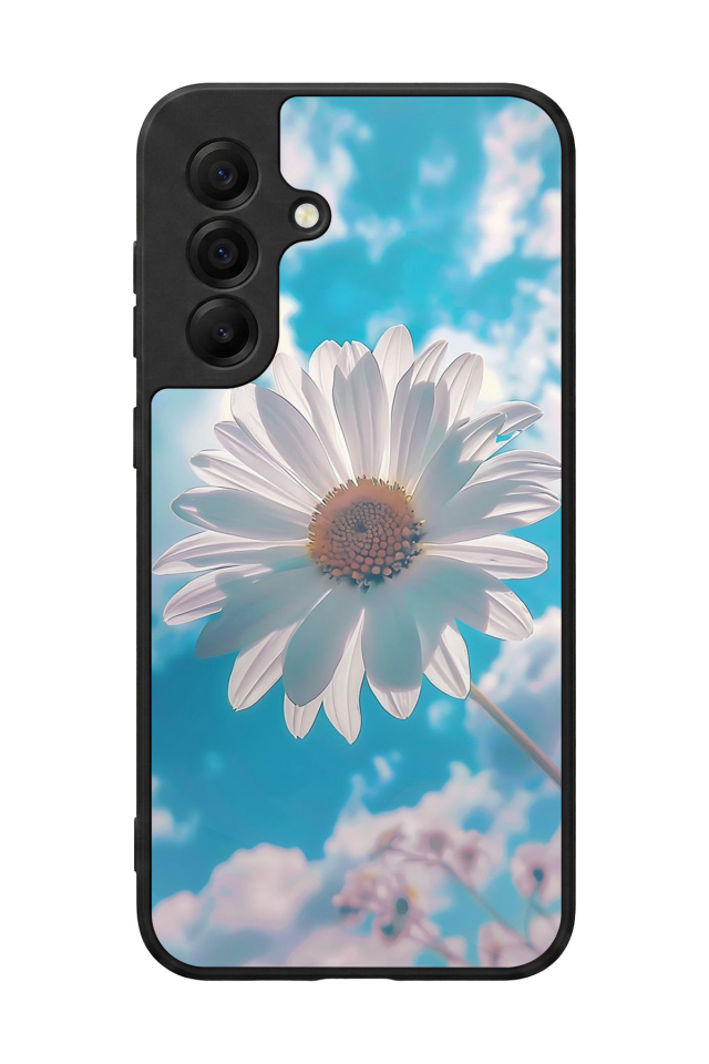 Samsung Galaxy A17 Uyumlu Cicek Tasarımlı Glossy Premium Kılıf