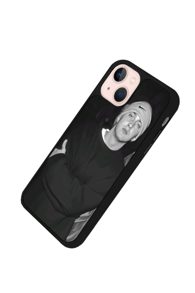 iPhone 14 Plus Uyumlu Eminem Tasarımlı Glossy Premium Kılıf