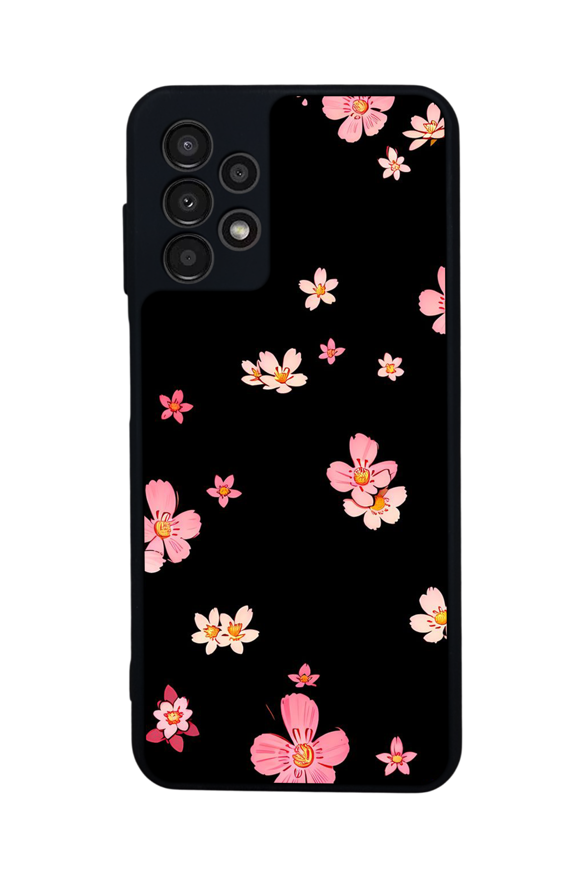 Samsung Galaxy A13 Uyumlu Floral Tasarımlı Glossy Premium Kılıf