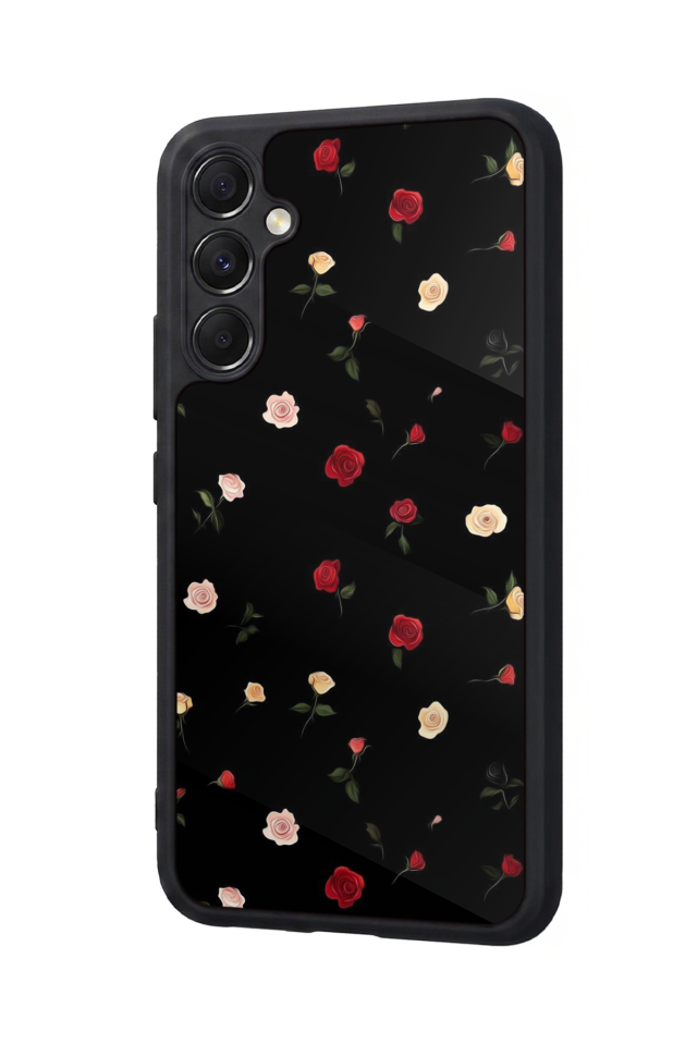 Samsung Galaxy M34 Uyumlu Floral Tasarımlı Glossy Premium Kılıf