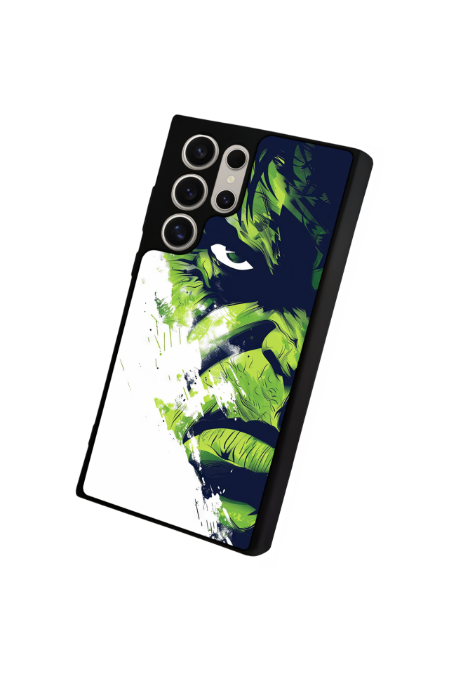 Samsung Galaxy S24 Ultra Uyumlu Hulk Tasarımlı Glossy Premium Kılıf