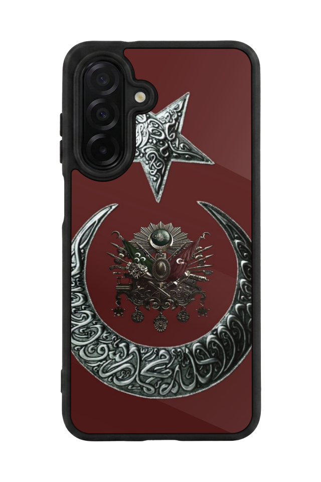 Samsung Galaxy A36 Uyumlu Osmanli Tugrasi Tasarımlı Glossy Premium Kılıf