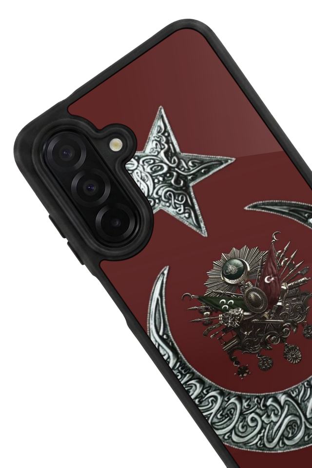 Samsung Galaxy A36 Uyumlu Osmanli Tugrasi Tasarımlı Glossy Premium Kılıf