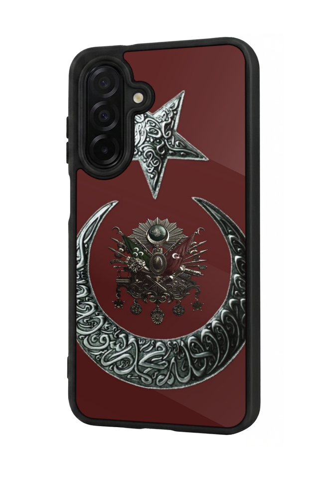 Samsung Galaxy A36 Uyumlu Osmanli Tugrasi Tasarımlı Glossy Premium Kılıf