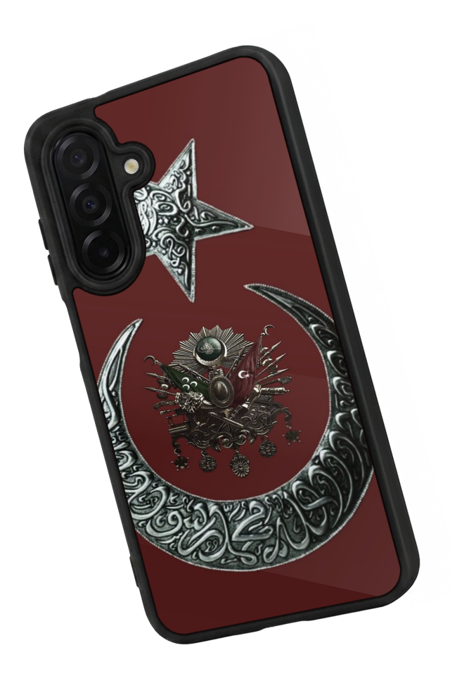 Samsung Galaxy A36 Uyumlu Osmanli Tugrasi Tasarımlı Glossy Premium Kılıf