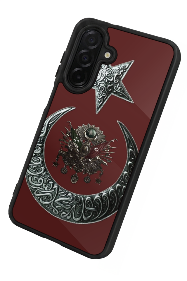 Samsung Galaxy A36 Uyumlu Osmanli Tugrasi Tasarımlı Glossy Premium Kılıf