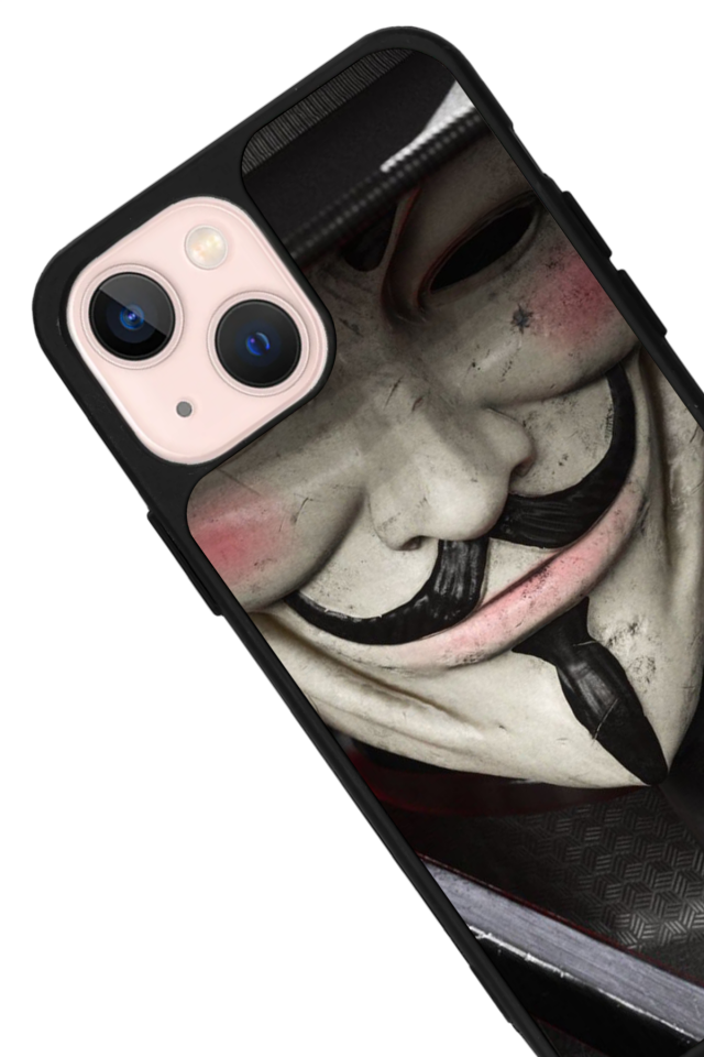 iPhone 15 Uyumlu Vendetta Tasarımlı Glossy Premium Kılıf