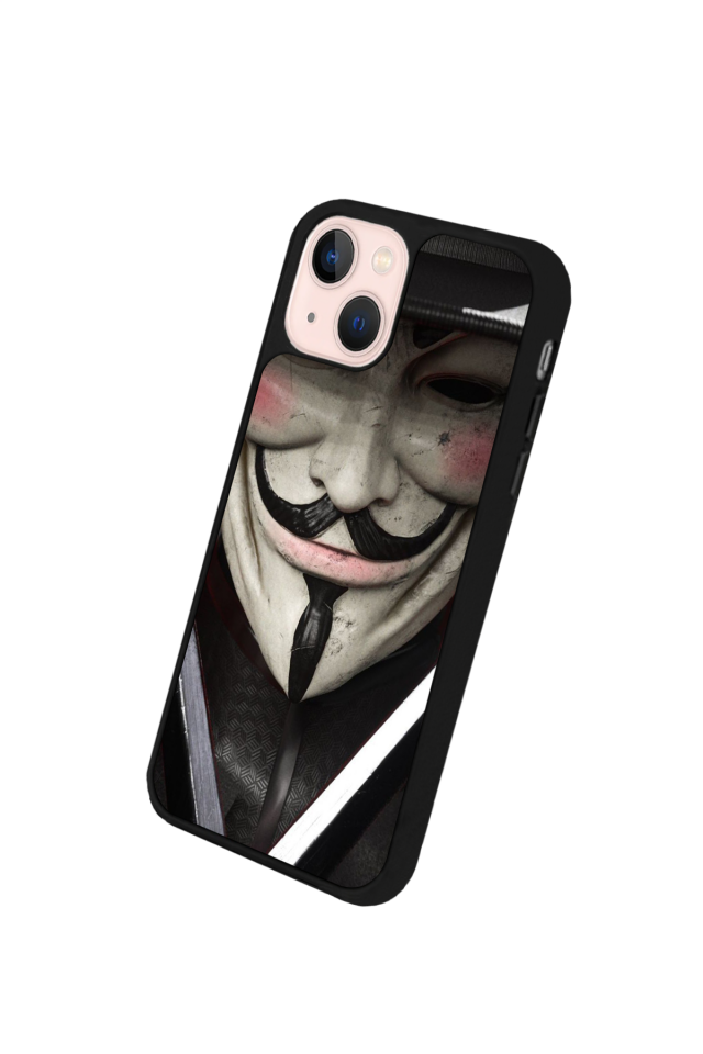 iPhone 15 Uyumlu Vendetta Tasarımlı Glossy Premium Kılıf