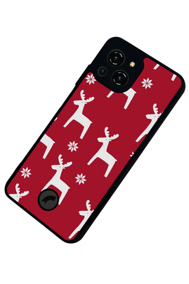 Reeder S23 Pro Max Uyumlu Yilbasi Christmas Tasarımlı Glossy Premium Kılıf