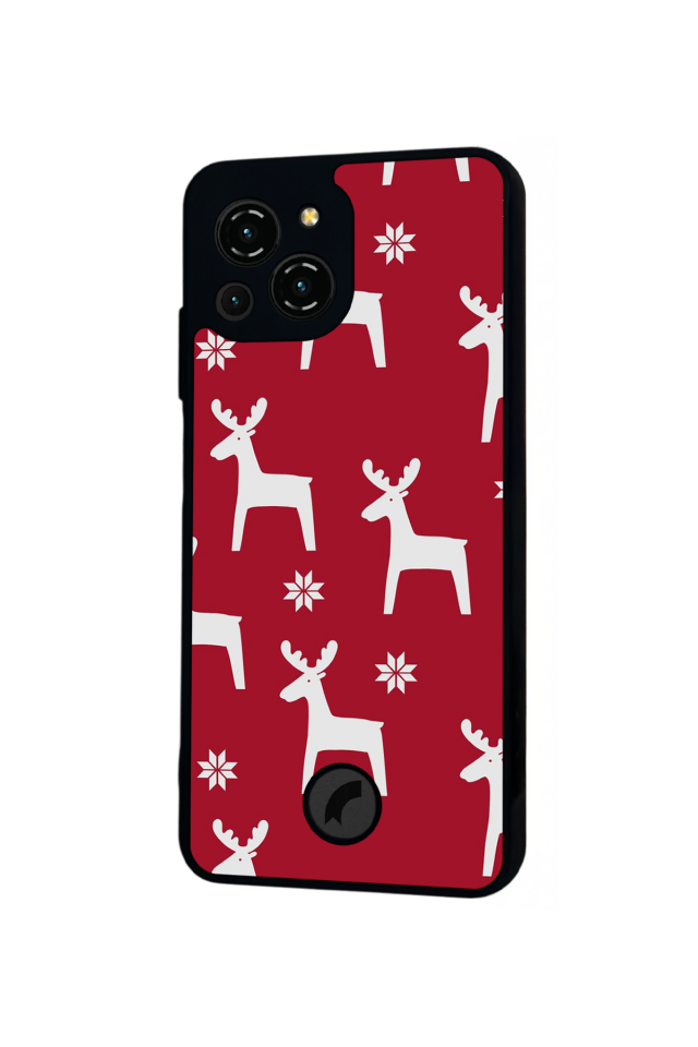Reeder S23 Pro Max Uyumlu Yilbasi Christmas Tasarımlı Glossy Premium Kılıf