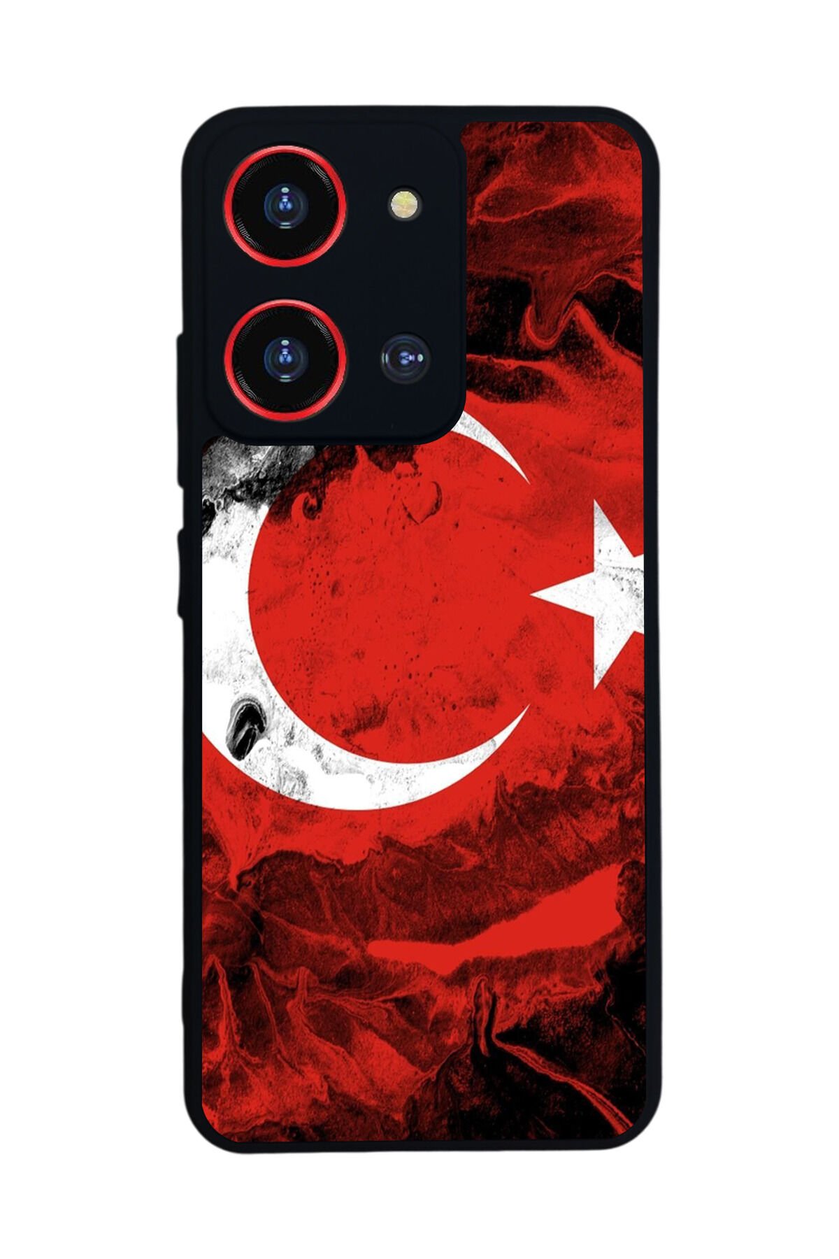 Reeder S19 Max Pro S 108MP Uyumlu TurkBayragi Tasarımlı Glossy Premium Kılıf