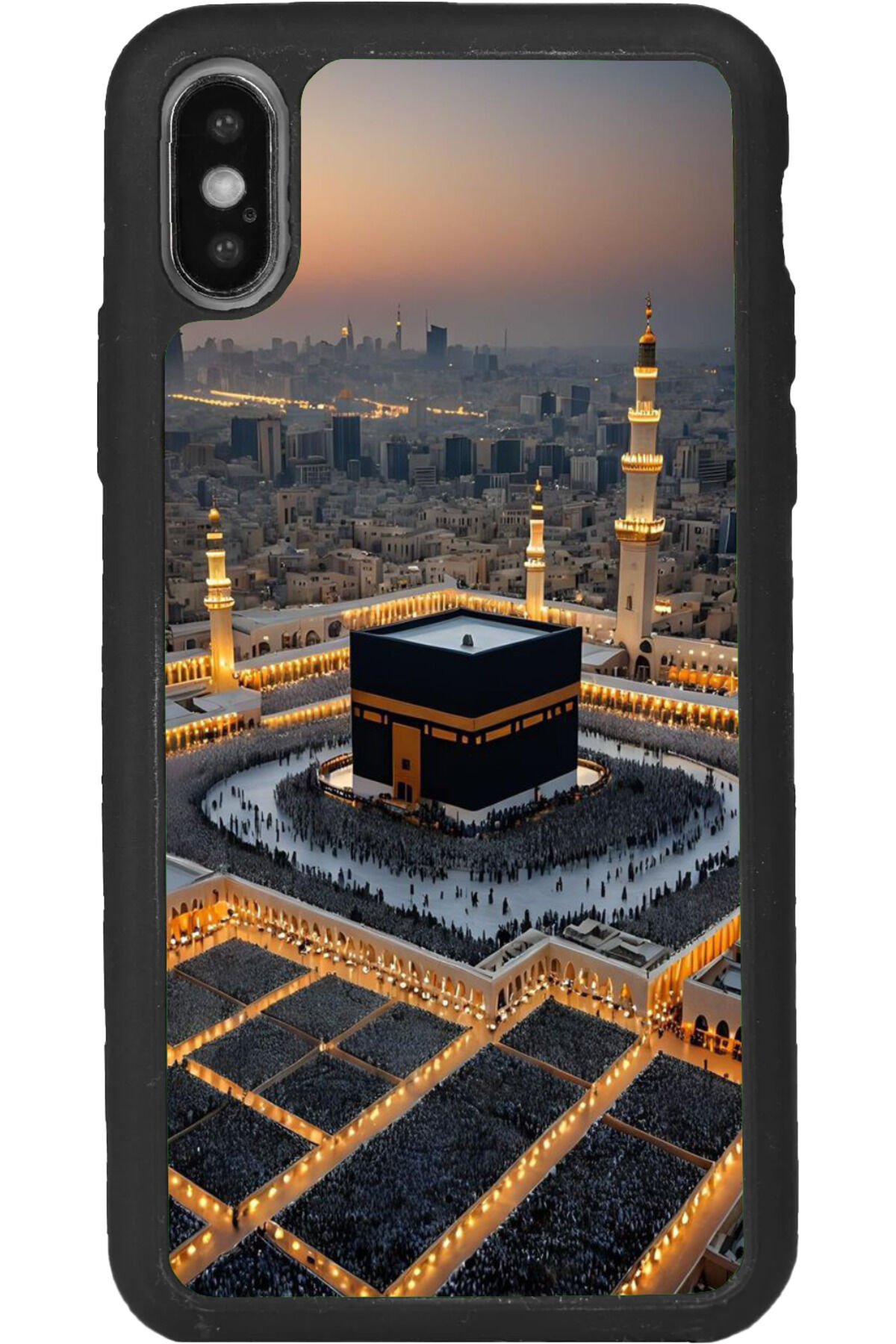 iPhone XS Max Uyumlu Mat Siyah uyumlu Kılıf – Yumuşak Silikon, Koruyucu, Şok Emici Kapak