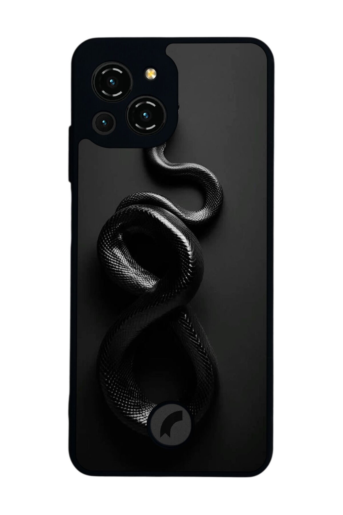 Reeder S23 Pro Max Uyumlu Yılan Tasarımlı Glossy Premium Kılıf