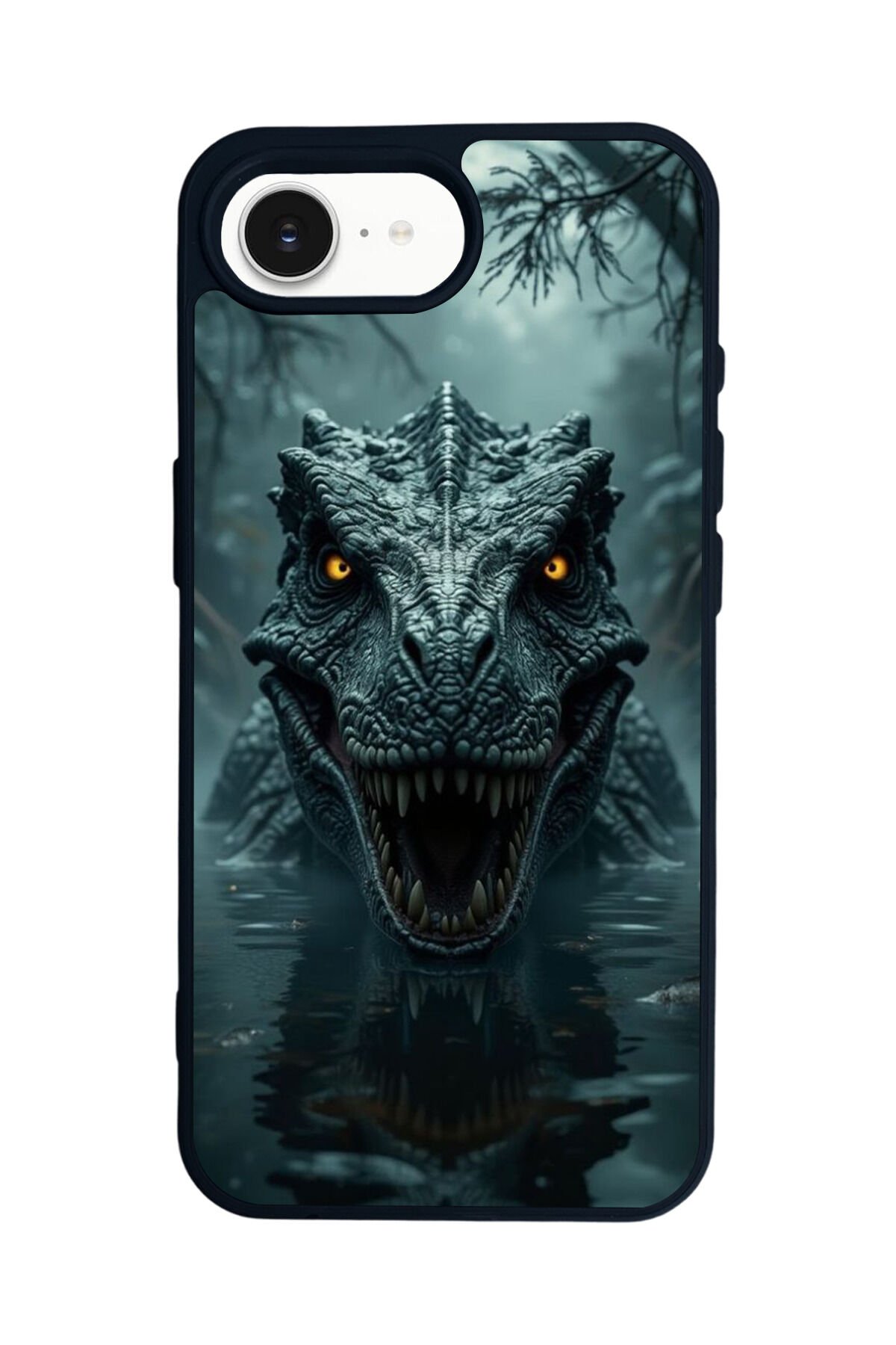 iPhone 16E Uyumlu T-ReiPhone 16E Tasarımlı Glossy Premium Kılıf