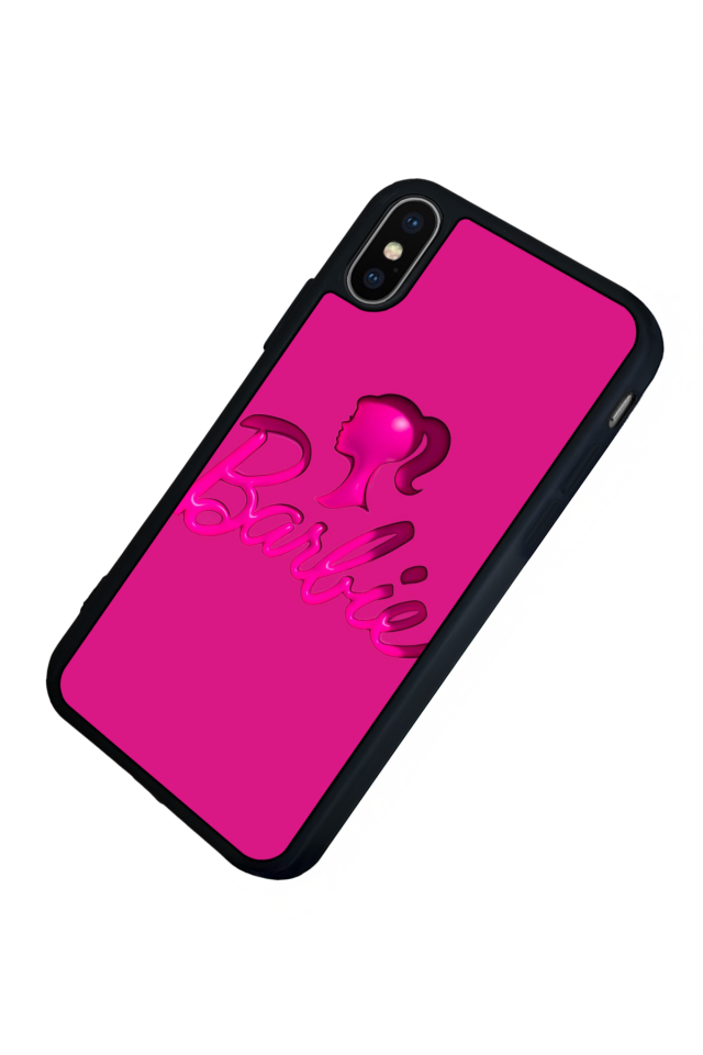iPhone X/ XS Uyumlu Barbie Tasarımlı Glossy Premium Kılıf