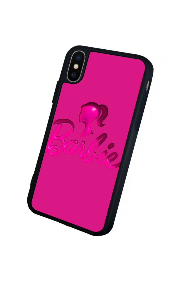 iPhone X/ XS Uyumlu Barbie Tasarımlı Glossy Premium Kılıf