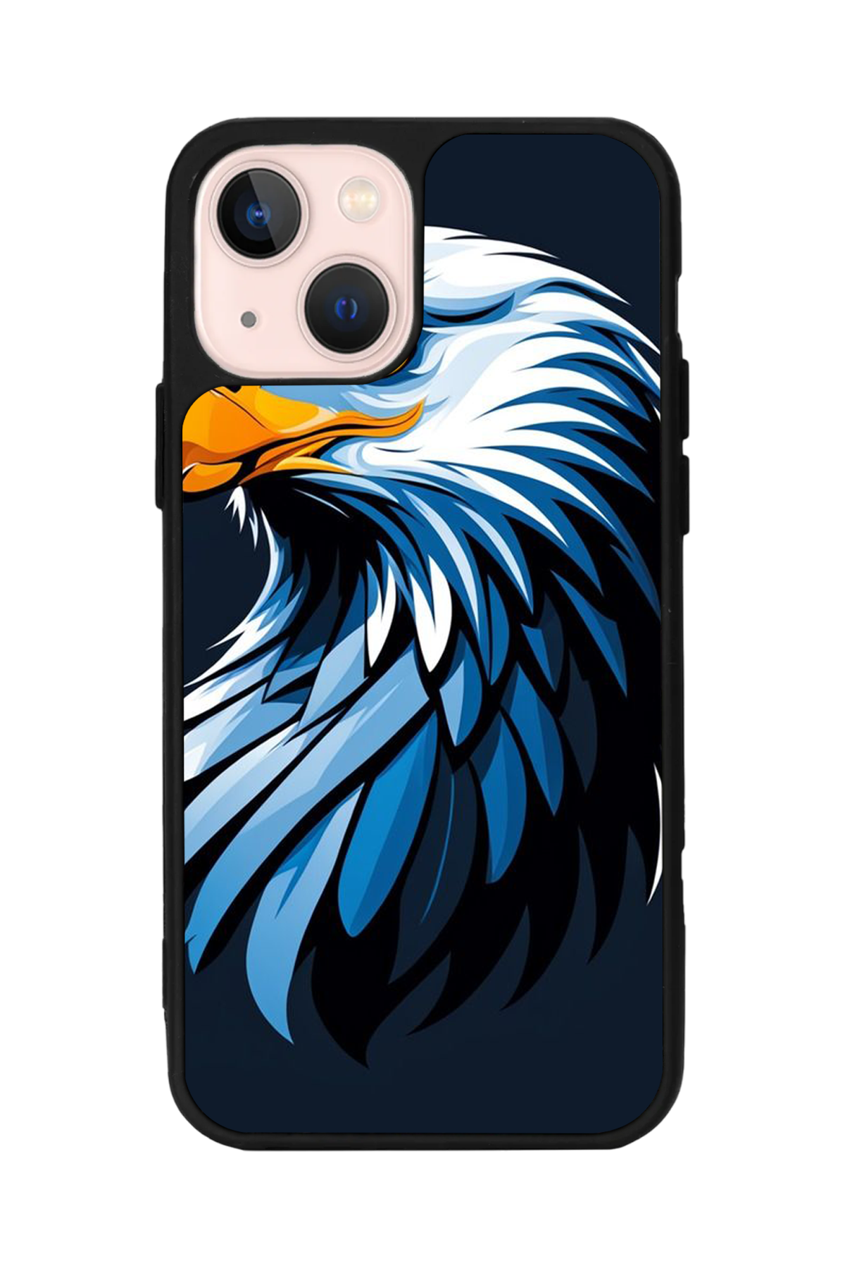 iPhone 15 Uyumlu Besiktas Tasarımlı Glossy Premium Kılıf