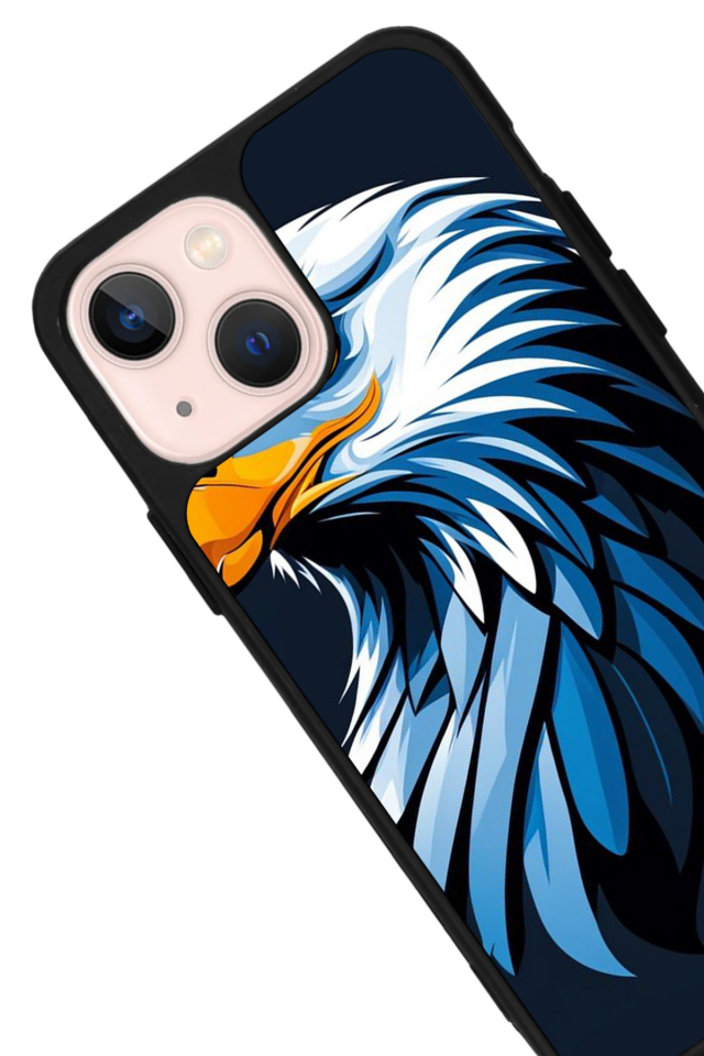 iPhone 15 Uyumlu Besiktas Tasarımlı Glossy Premium Kılıf