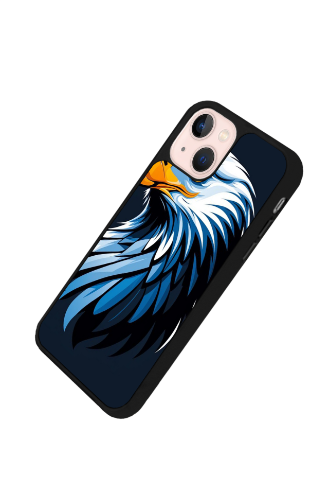 iPhone 15 Uyumlu Besiktas Tasarımlı Glossy Premium Kılıf