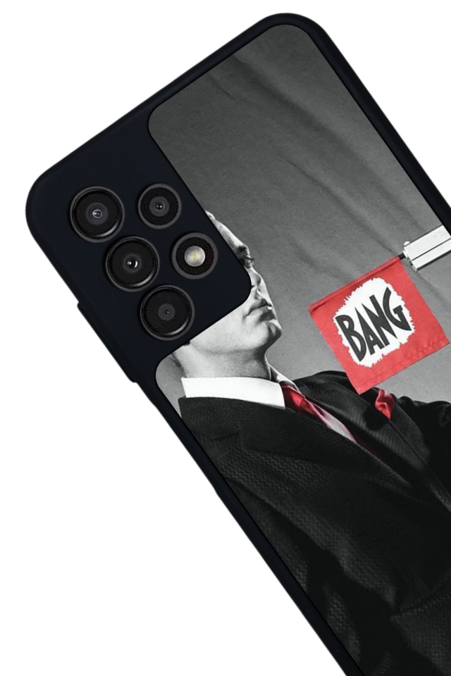 Samsung Galaxy A23 Uyumlu Eminem Tasarımlı Glossy Premium Kılıf