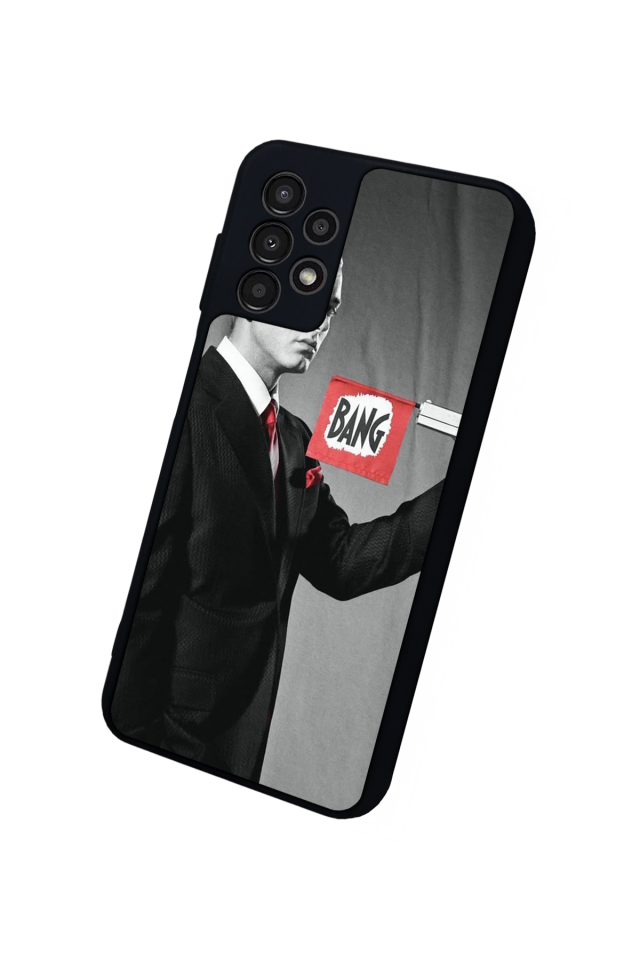Samsung Galaxy A23 Uyumlu Eminem Tasarımlı Glossy Premium Kılıf
