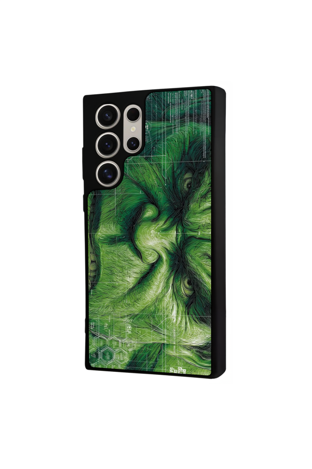 Samsung Galaxy S24 Ultra Uyumlu Hulk Tasarımlı Glossy Premium Kılıf