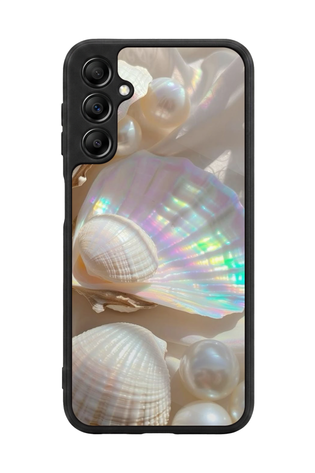 Samsung Galaxy A14 Uyumlu  İnci Tasarımlı Glossy Premium Kılıf
