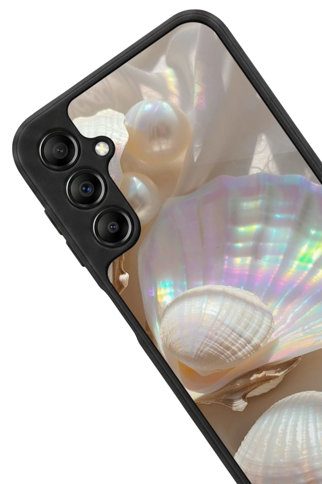 Samsung Galaxy A14 Uyumlu  İnci Tasarımlı Glossy Premium Kılıf