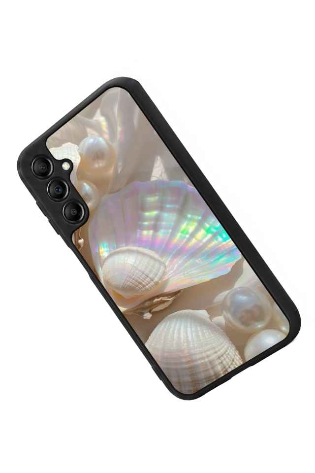 Samsung Galaxy A14 Uyumlu  İnci Tasarımlı Glossy Premium Kılıf