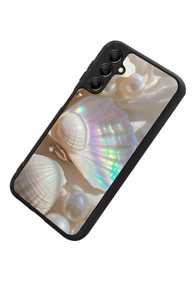 Samsung Galaxy A14 Uyumlu  İnci Tasarımlı Glossy Premium Kılıf