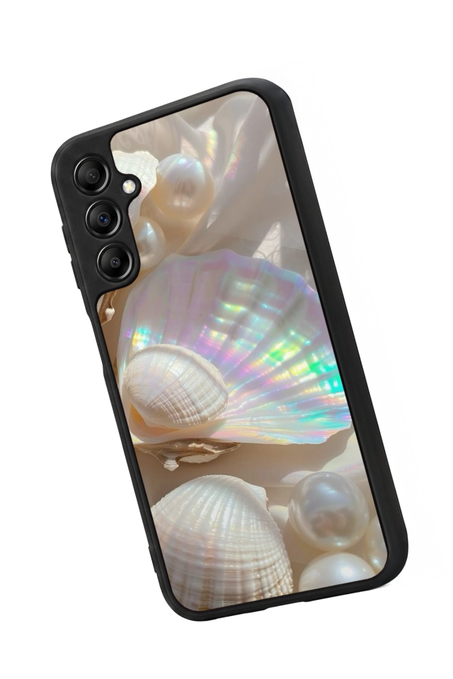 Samsung Galaxy A14 Uyumlu  İnci Tasarımlı Glossy Premium Kılıf