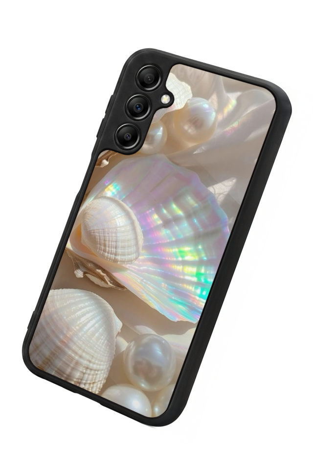 Samsung Galaxy A14 Uyumlu  İnci Tasarımlı Glossy Premium Kılıf