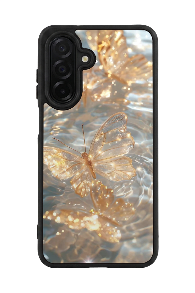 Samsung Galaxy A26 Uyumlu Kelebek Tasarımlı Glossy Premium Kılıf