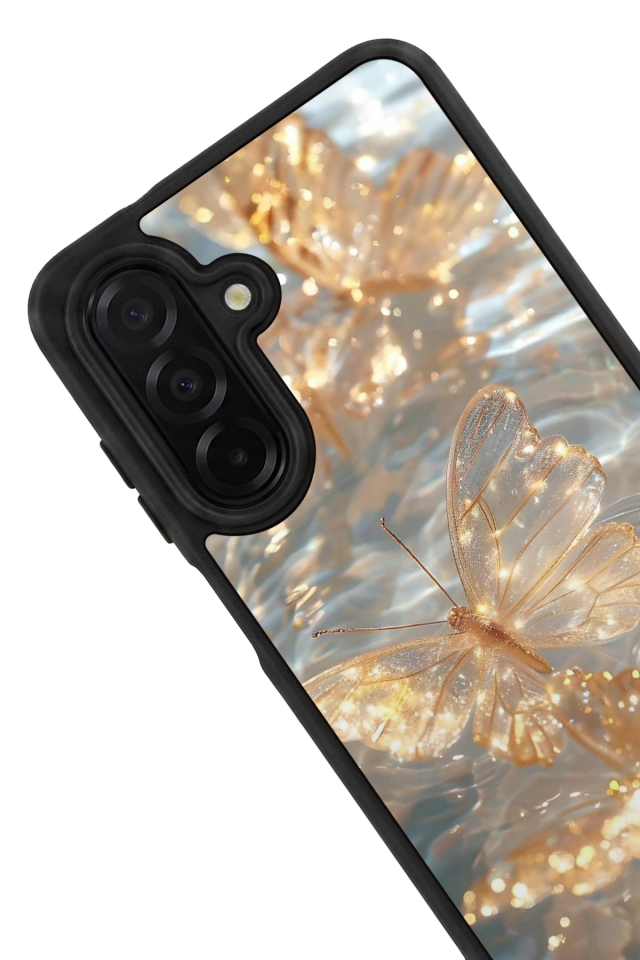 Samsung Galaxy A26 Uyumlu Kelebek Tasarımlı Glossy Premium Kılıf