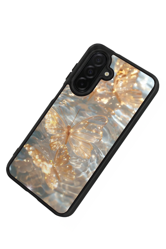 Samsung Galaxy A26 Uyumlu Kelebek Tasarımlı Glossy Premium Kılıf