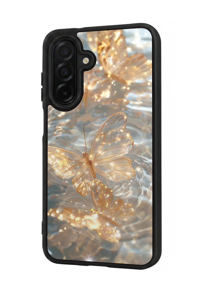 Samsung Galaxy A26 Uyumlu Kelebek Tasarımlı Glossy Premium Kılıf