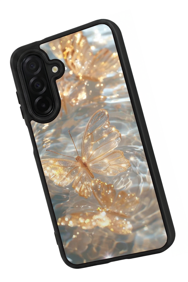 Samsung Galaxy A26 Uyumlu Kelebek Tasarımlı Glossy Premium Kılıf