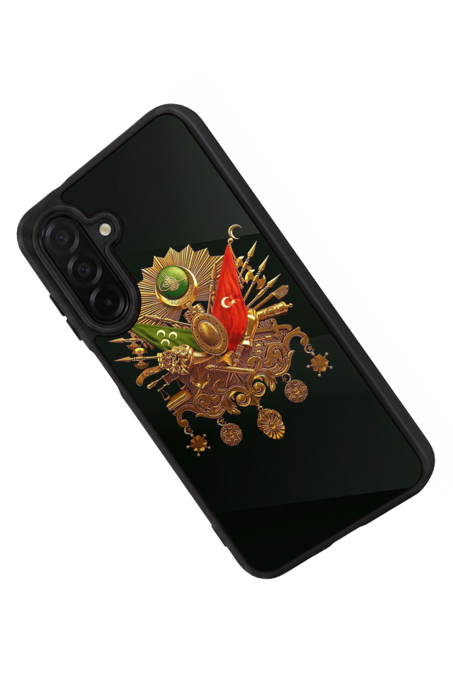 Samsung Galaxy A36 Uyumlu Osmanli Tugrasi Tasarımlı Glossy Premium Kılıf