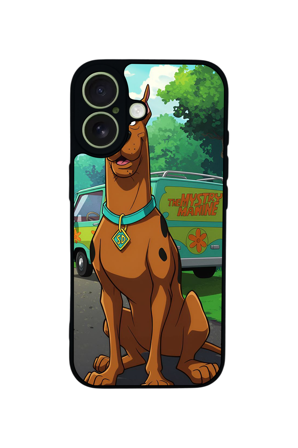 iPhone 17 Uyumlu Scooby Doo Tasarımlı Glossy Premium Kılıf