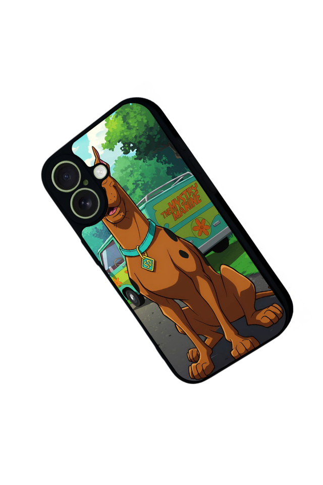 iPhone 17 Uyumlu Scooby Doo Tasarımlı Glossy Premium Kılıf