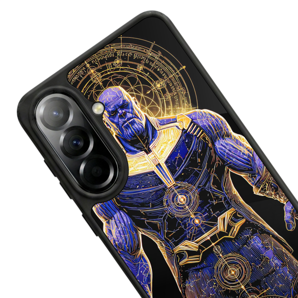 Samsung Galaxy A37 Uyumlu Thanos Tasarımlı Glossy Premium Kılıf