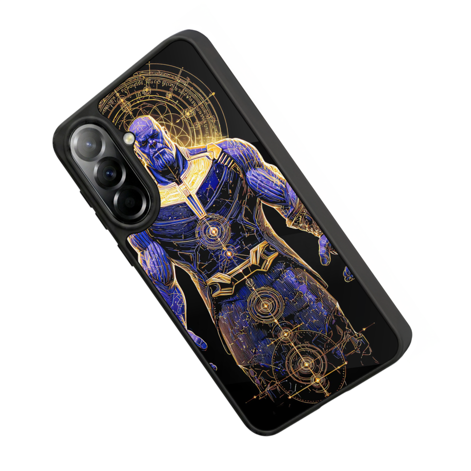Samsung Galaxy A37 Uyumlu Thanos Tasarımlı Glossy Premium Kılıf
