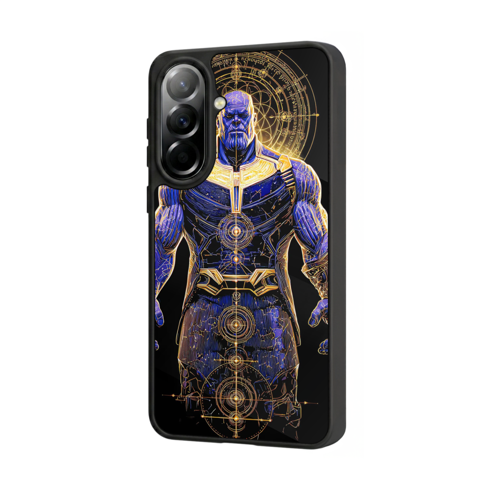 Samsung Galaxy A37 Uyumlu Thanos Tasarımlı Glossy Premium Kılıf