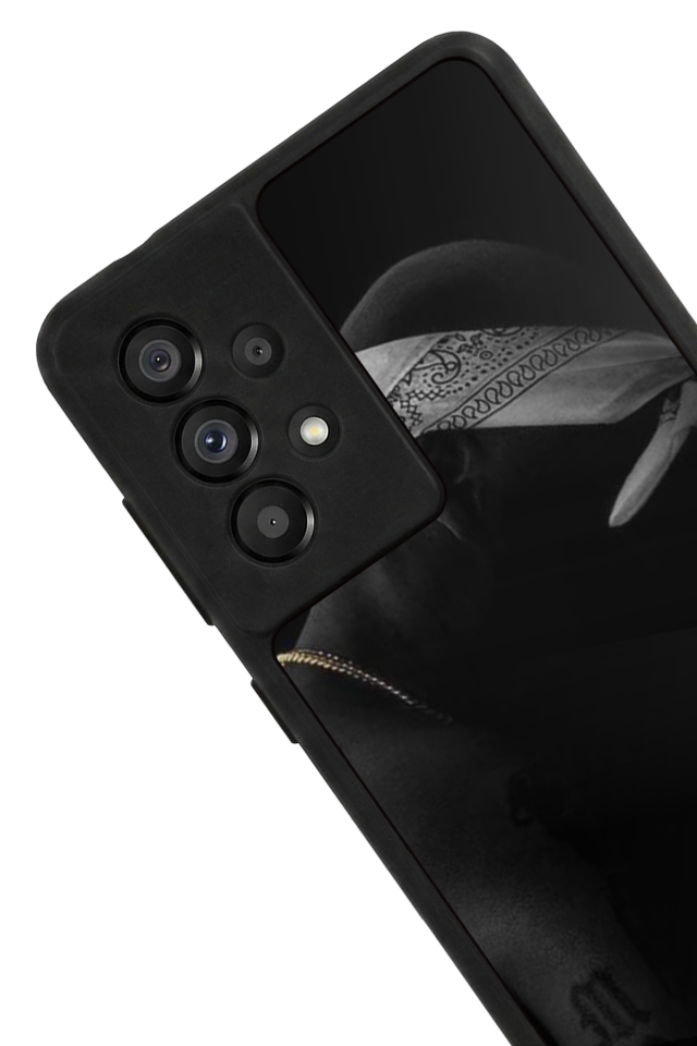 Samsung Galaxy A73 Uyumlu Tupac Tasarımlı Glossy Premium Kılıf