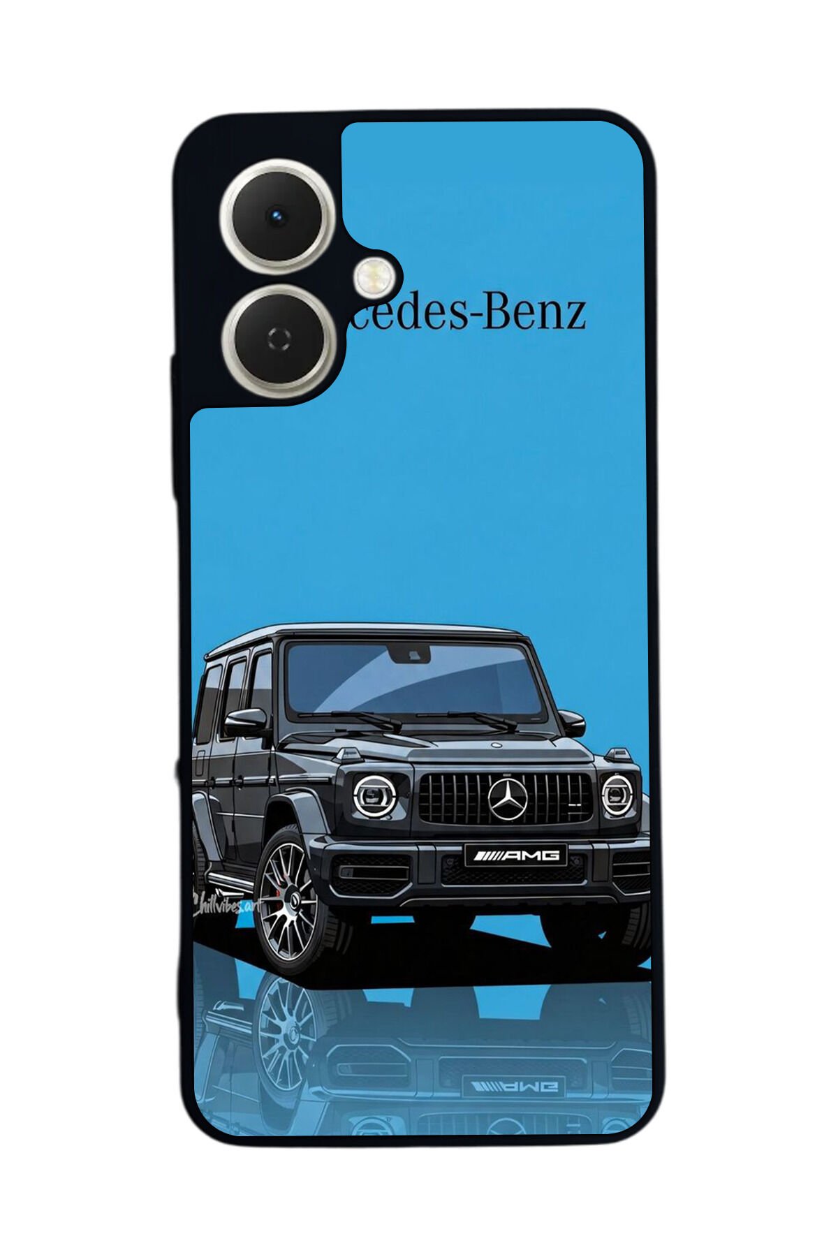 Tecno Spark GO 2 Uyumlu Mercedes Tasarımlı Glossy Premium Kılıf