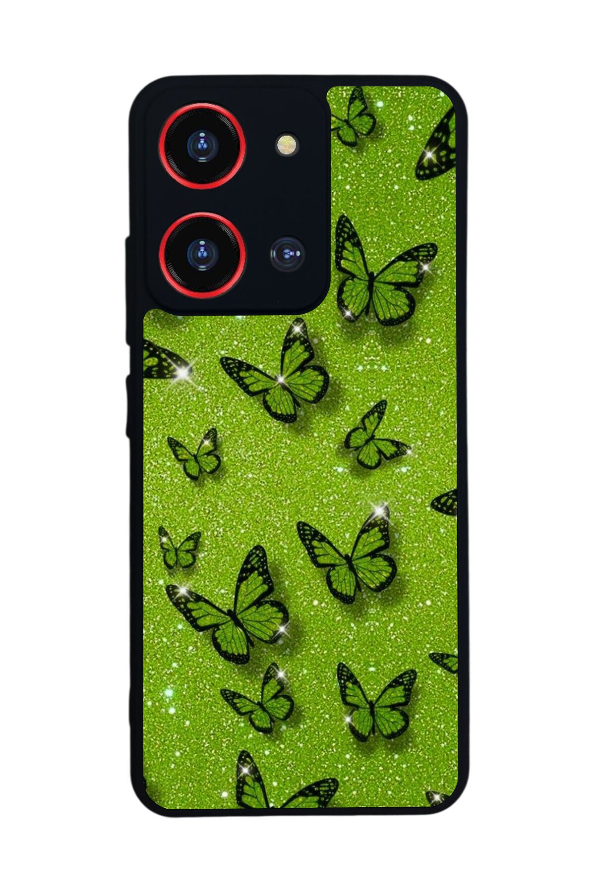 Reeder S19 Max Pro S ZOOM Uyumlu Kelebek Tasarımlı Glossy Premium Kılıf