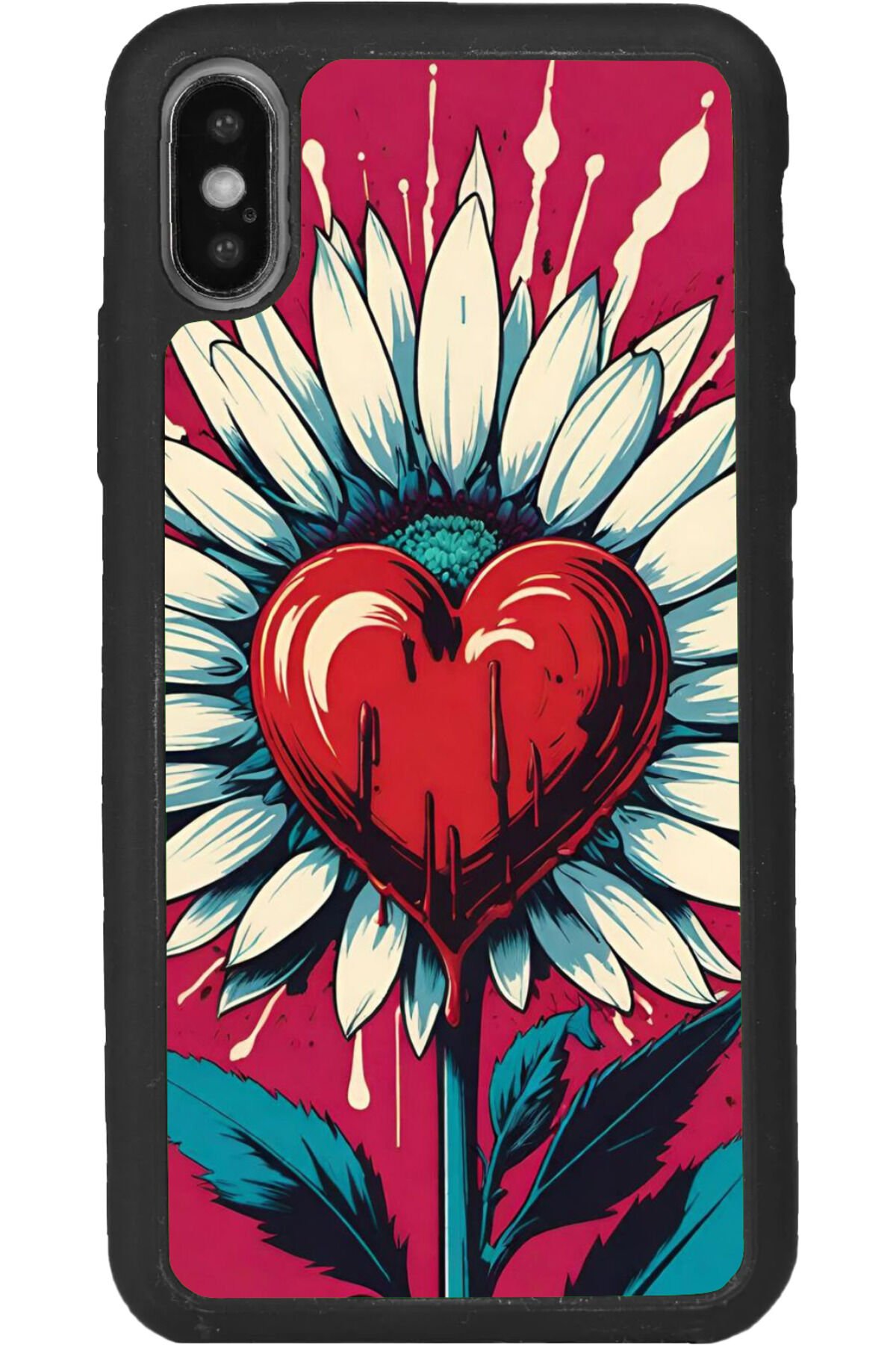 iPhone XS Max Uyumlu Mat Siyah uyumlu Kılıf – Yumuşak Silikon, Koruyucu, Şok Emici Kapak